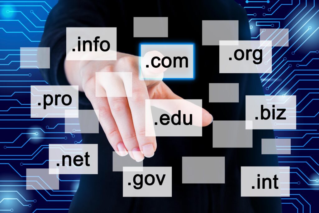 website-hosting-concept-with-domains